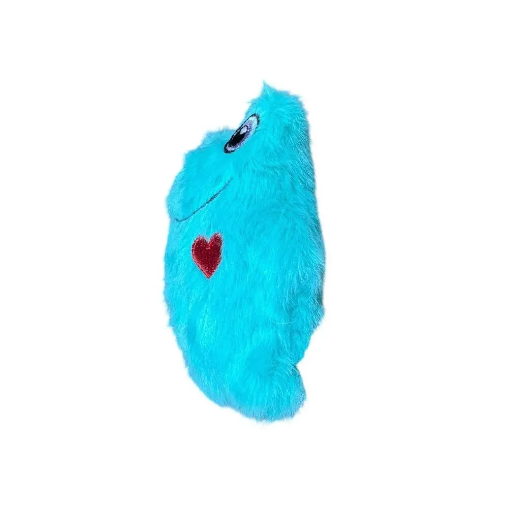 KONG Snuzzles Valentine Mini Frog XS Squeaky Comfort Toss & Play Dog Toy 4